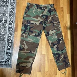 Camouflage Cargo Pants Unisex